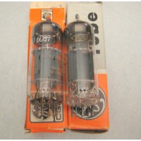 GE 6FQ7 6CG7 Vacuum Tube Matched Pair