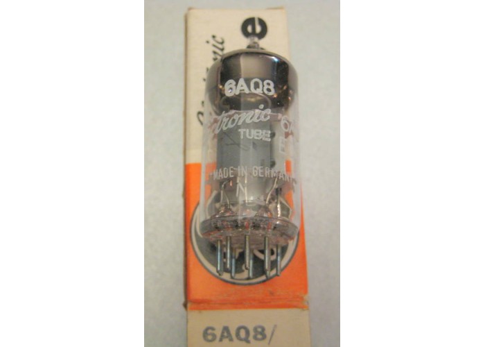GE 6AQ8 ECC85 Vacuum Tube   