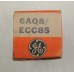 GE 6AQ8 ECC85 Vacuum Tube   