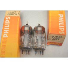 Philips 6BQ7A 6BZ7 Vacuum Tube Matched 