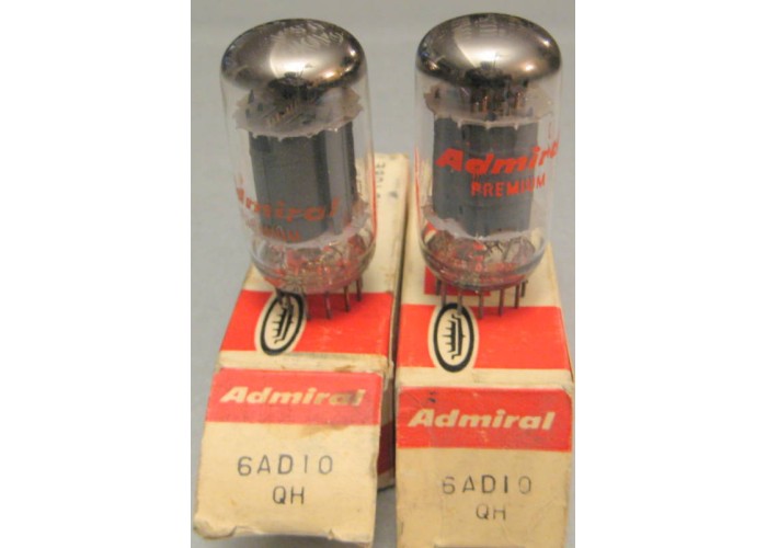 6AD10 Vacuum Tube Pair