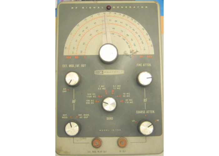 Heathkit RF Signal Generator IG-102 