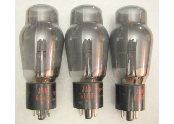 Marconi 6L6G Vacuum Tube Trio