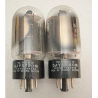 General Electric 6L6GC Vacuum Tube Matched Pair   