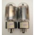 General Electric 6L6GC Vacuum Tube Matched Pair   