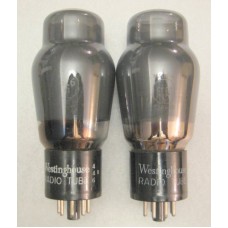 Westinghouse 6L6G Vacuum Tube Matched Pair   