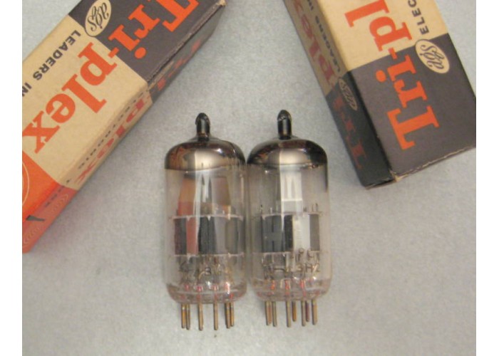 Philips 6DJ8 ECC88 Matched Pair Vacuum Tube   