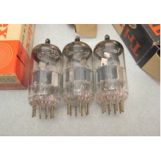Philips 6DJ8 ECC88 Vacuum Tube Trio