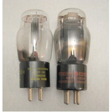 GE Philco Type 45 Vacuum Tube Pair   
