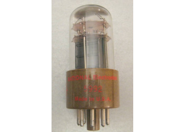 Bendix National Electronics 5992 6V6 Vacuum Tube 